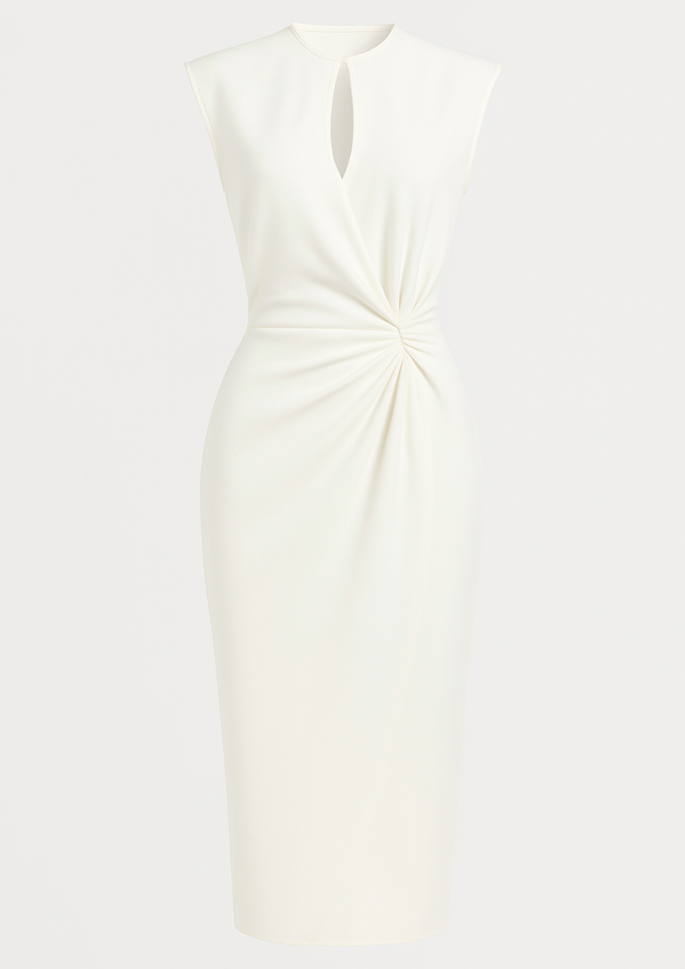Mirabel Zeitloses Chic-Kleid - Weiß