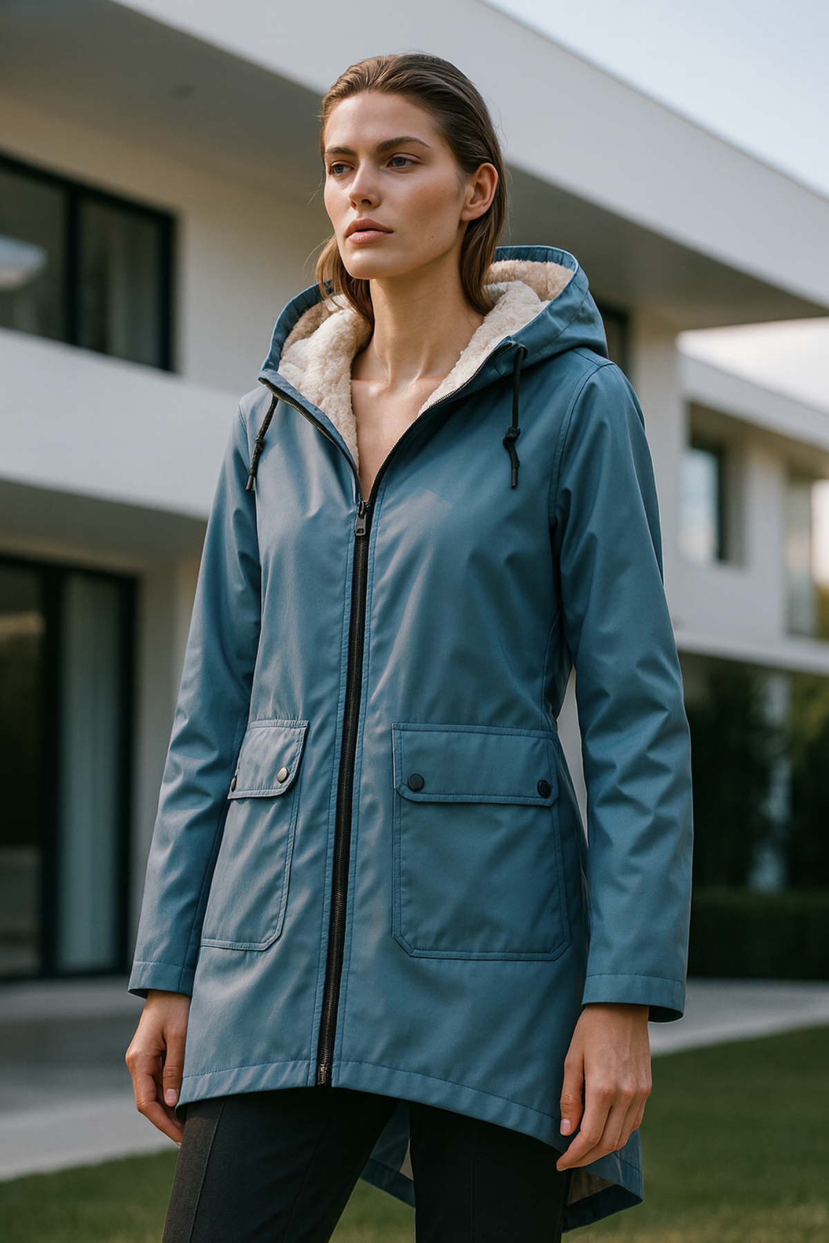 Pauline | Wasserdichte & Winddichte Regenjacke