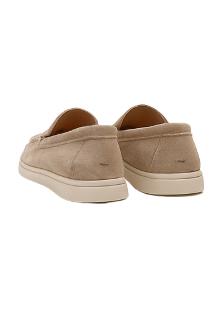 Chase Elegante Wildleder-Loafer - Khaki