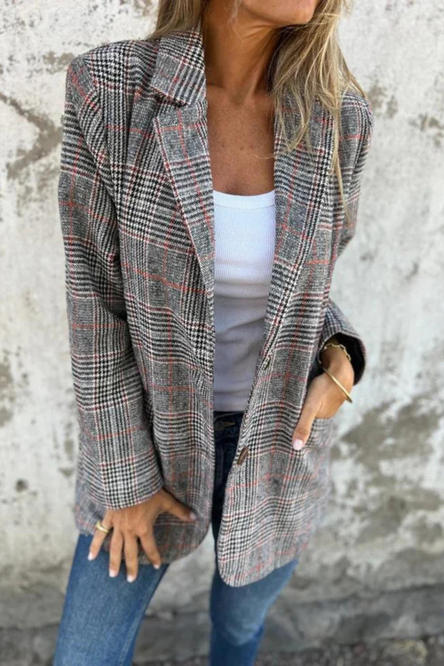 Flora Stilvolle Jacke - Braun