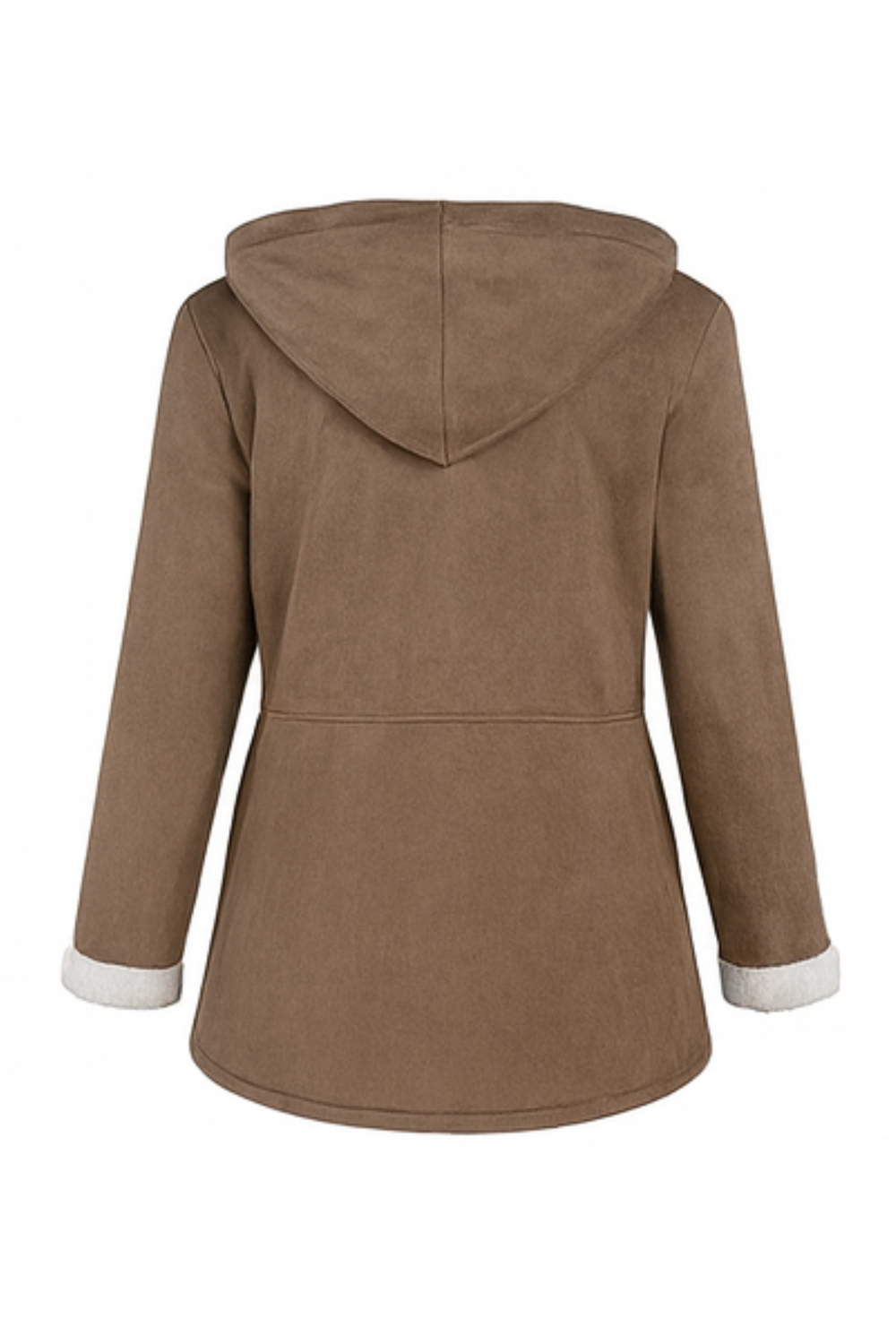 Serena Klassische Fleecejacke | Khaki