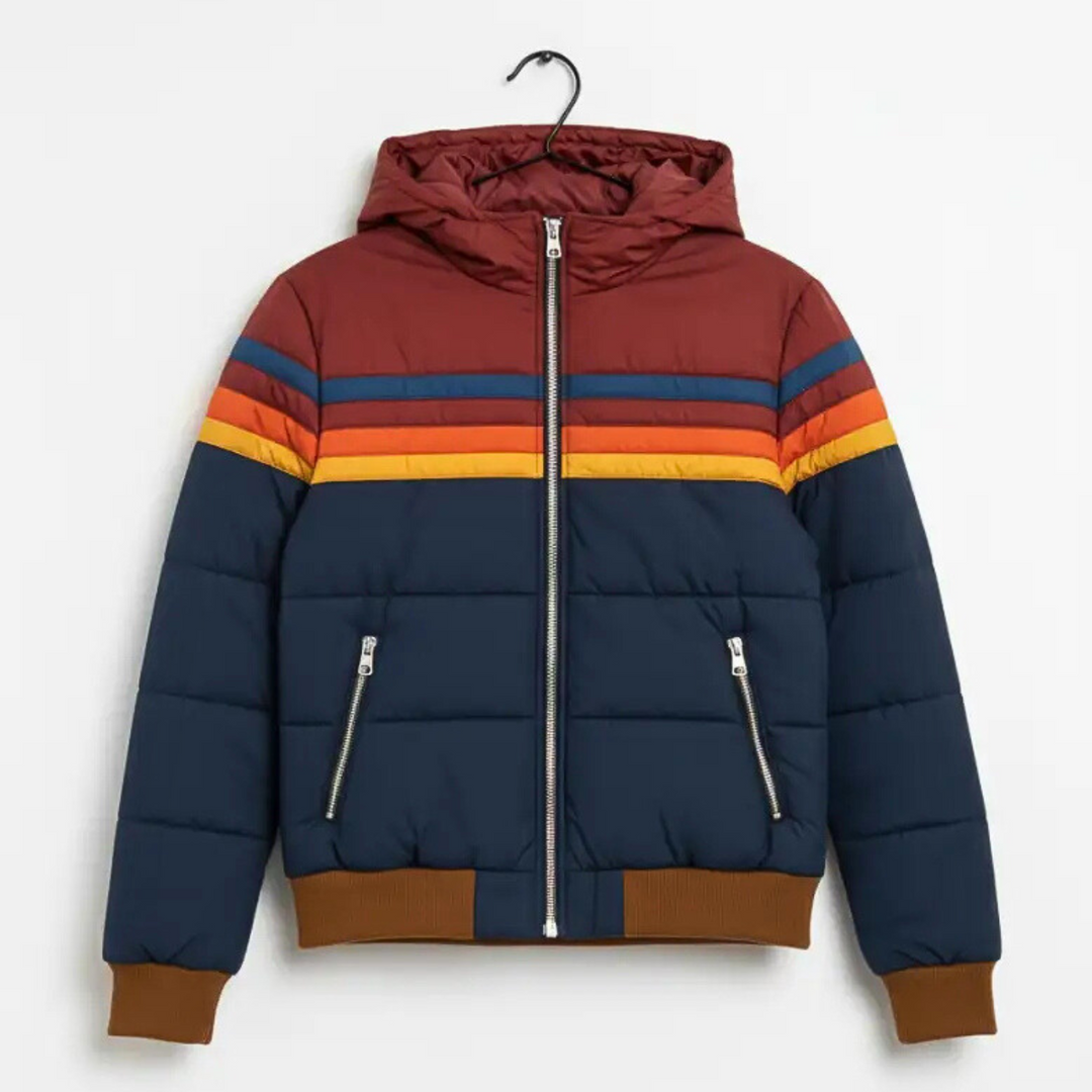 Charlotte Vintage-Mantel -  Dunkelblau