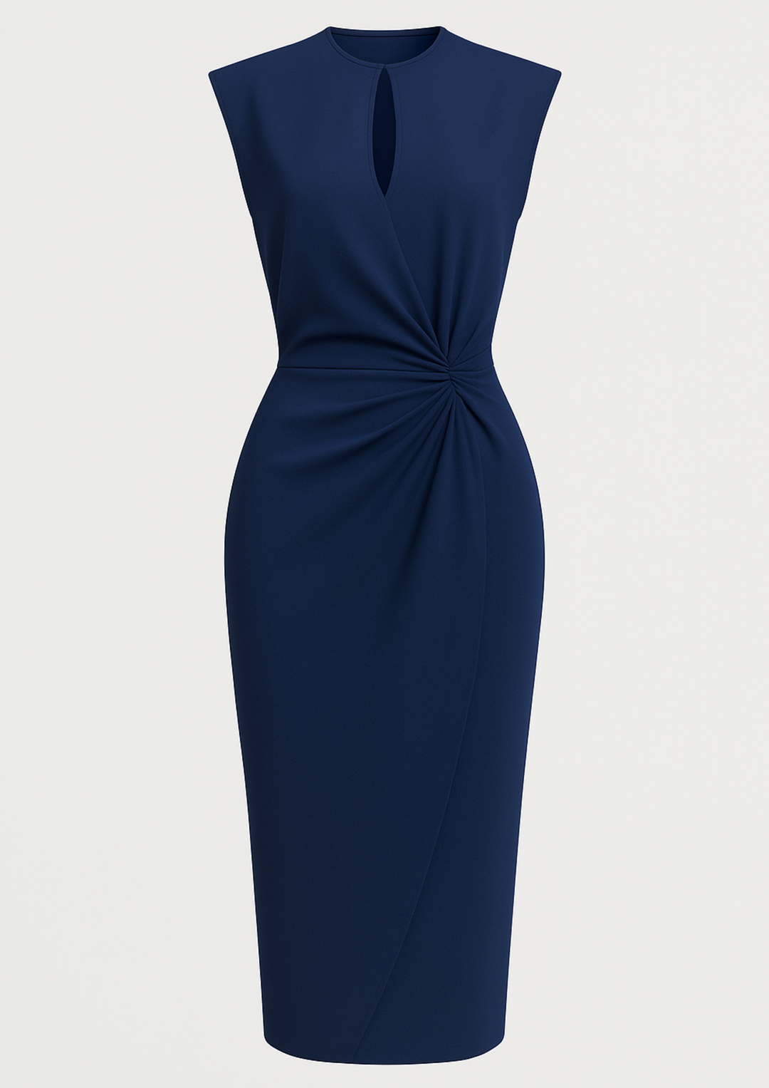 Mirabel Zeitloses Chic-Kleid - Blau