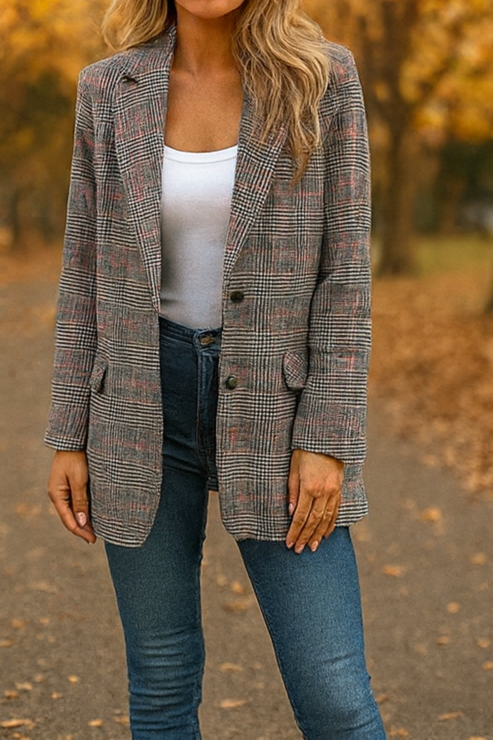 Flora Stilvolle Jacke | Braun