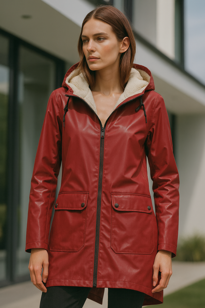 Pauline | Wasserdichte & Winddichte Regenjacke