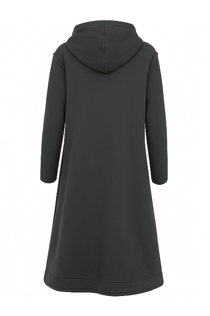 Nana Hoodie mit Reißverschluss - Grau