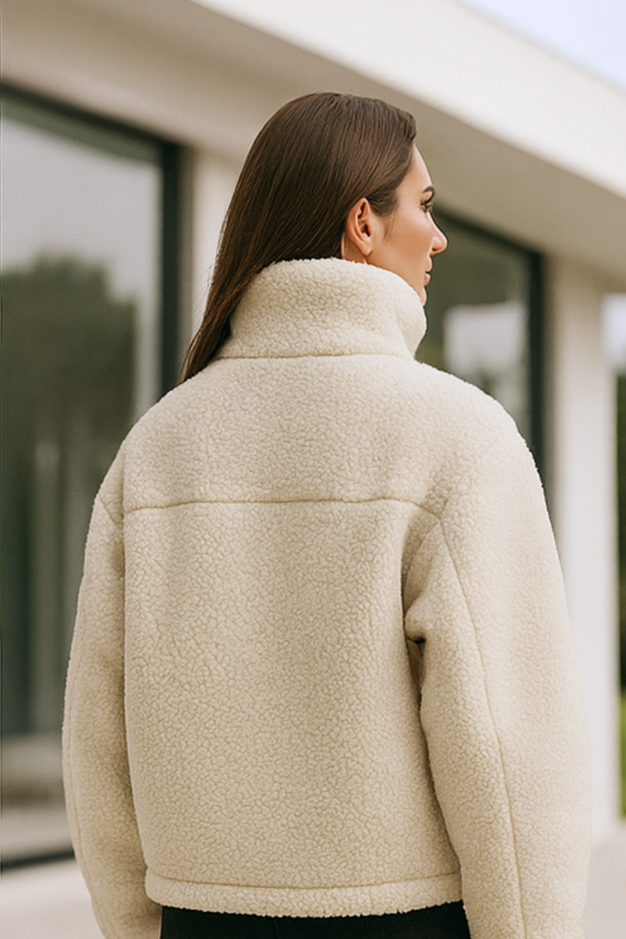 Mabel Oversized Teddy Coat