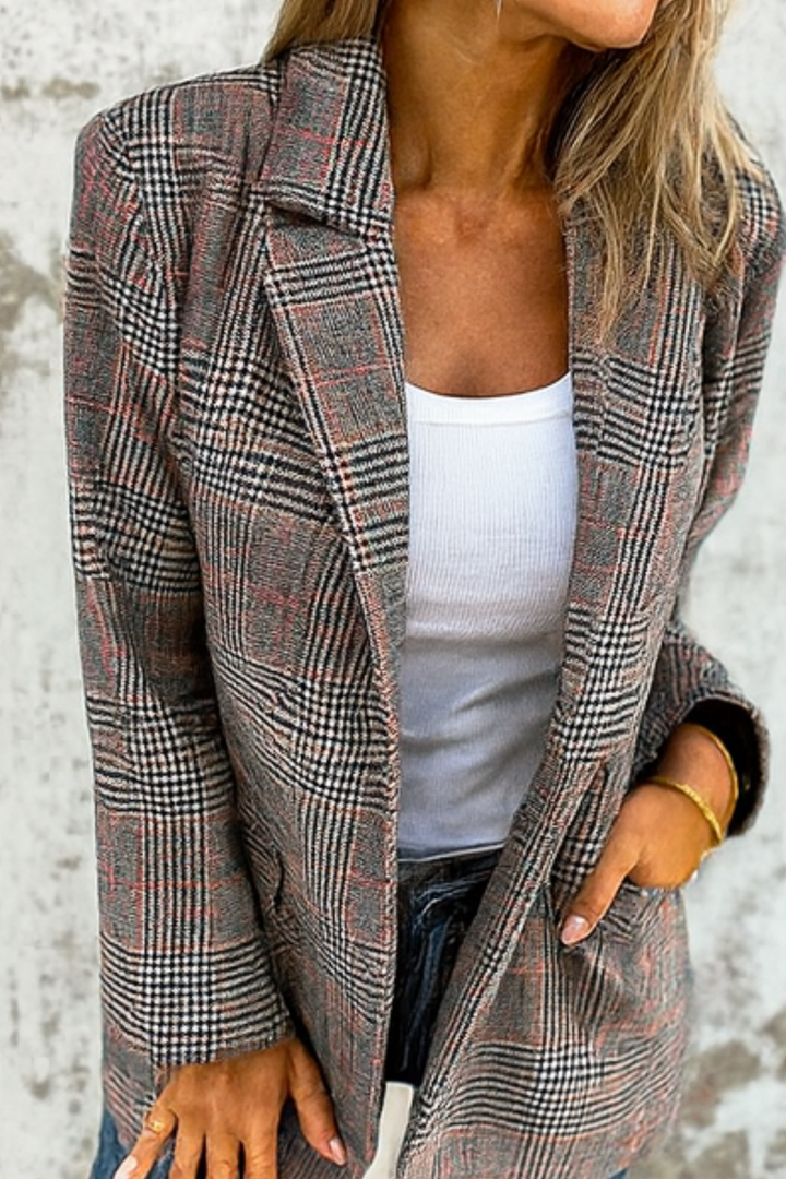 Flora Stilvolle Jacke - Braun