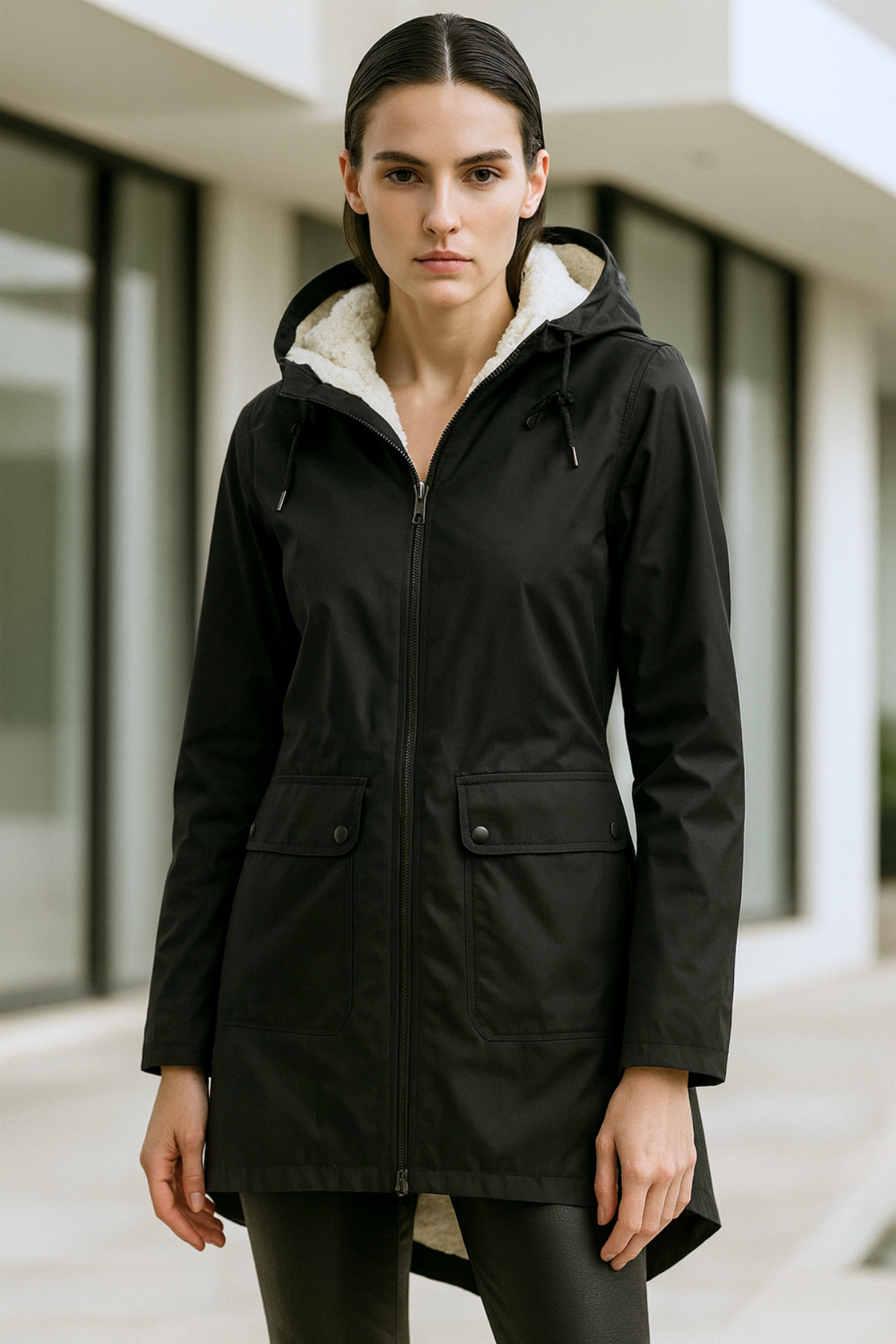 Pauline | Wasserdichte & Winddichte Regenjacke