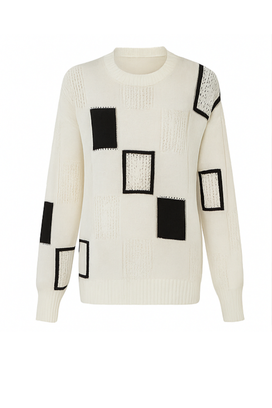 Ayla Strickpullover -  Weiß