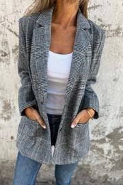 Flora Stilvolle Jacke - Schwarz