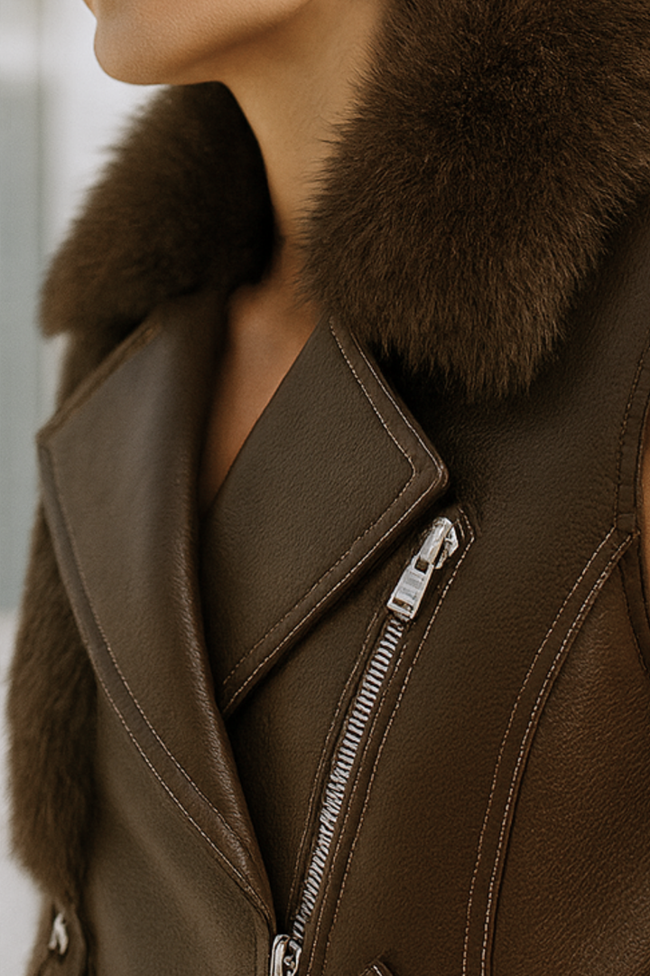 Colby | Elegante Leder-Weste