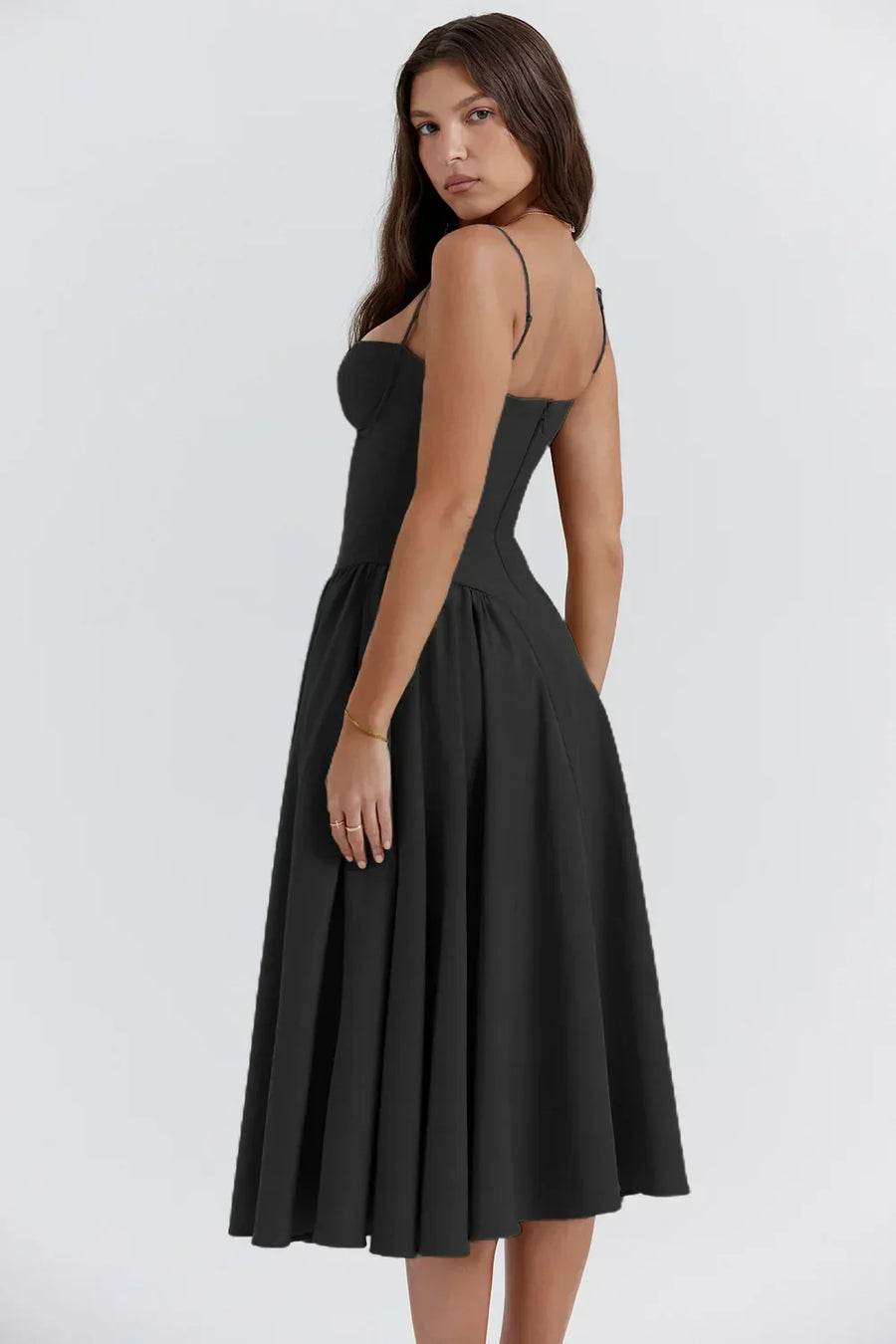Michaela Sleeveless Midi Dress