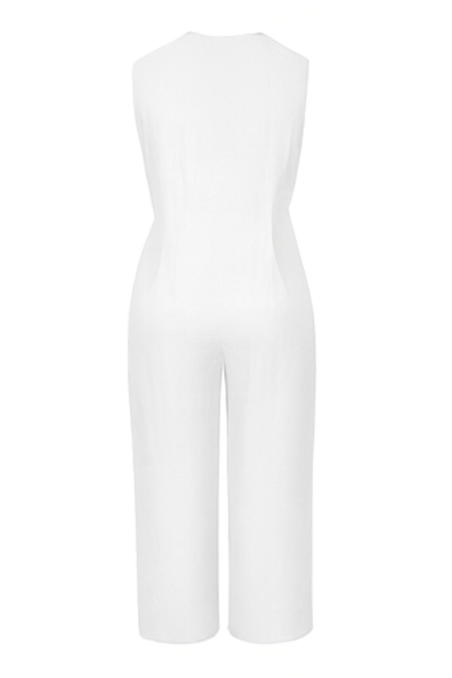 Victoria Jumpsuit White