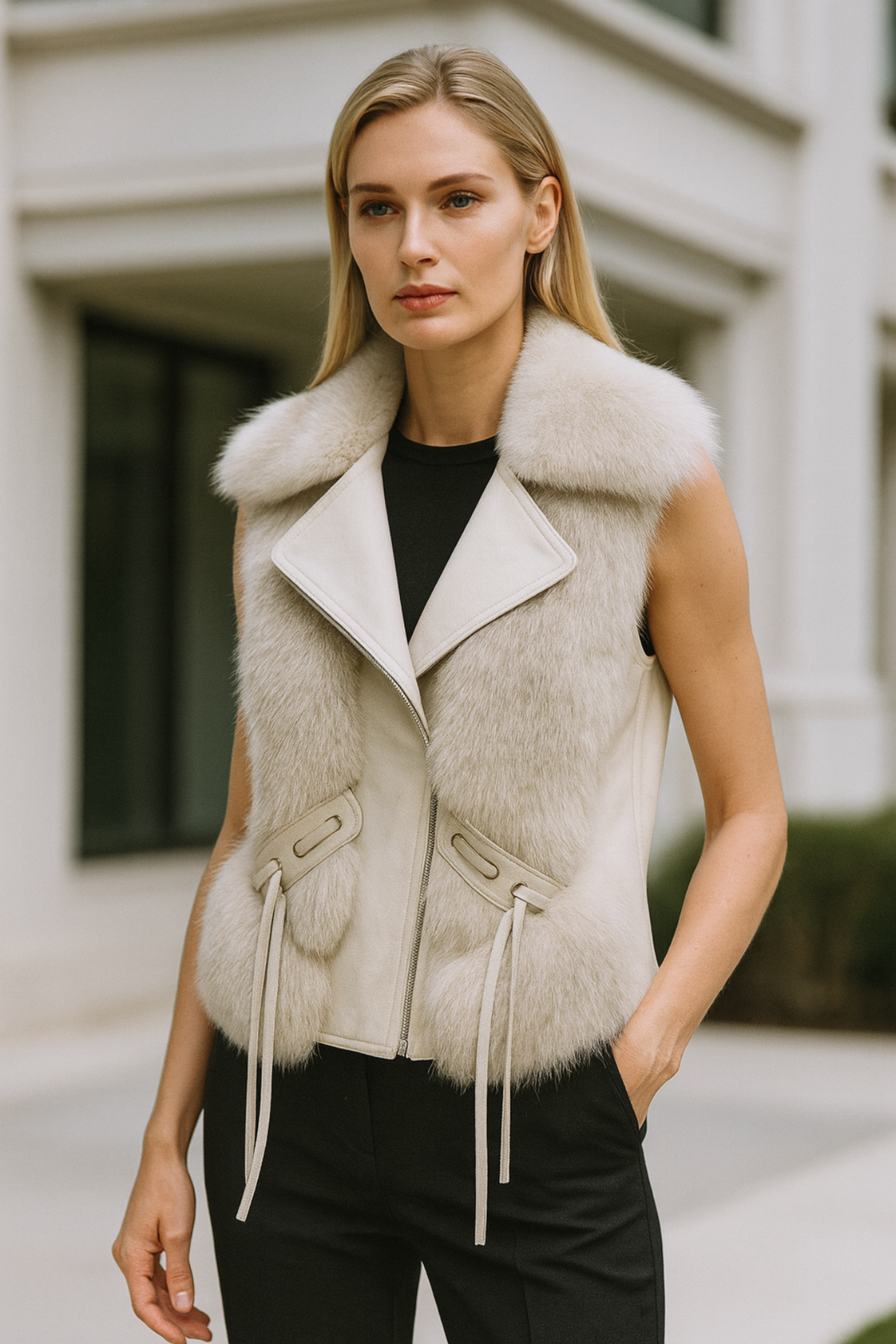 Colby | Elegante Leder-Weste