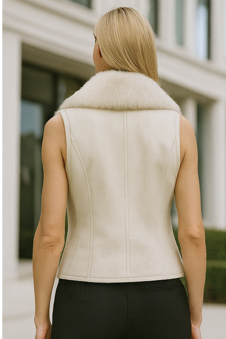 Colby | Elegante Leder-Weste