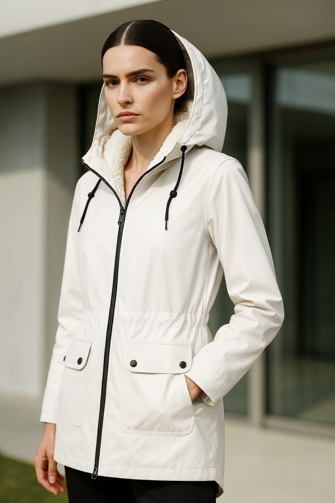 Pauline | Wasserdichte & Winddichte Regenjacke