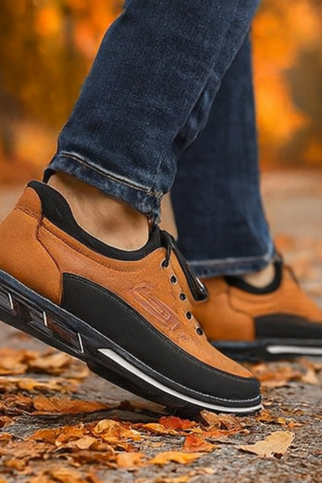 Bertholdt Eleganter Herrenschuh für Alltag & Komfort - Karamell