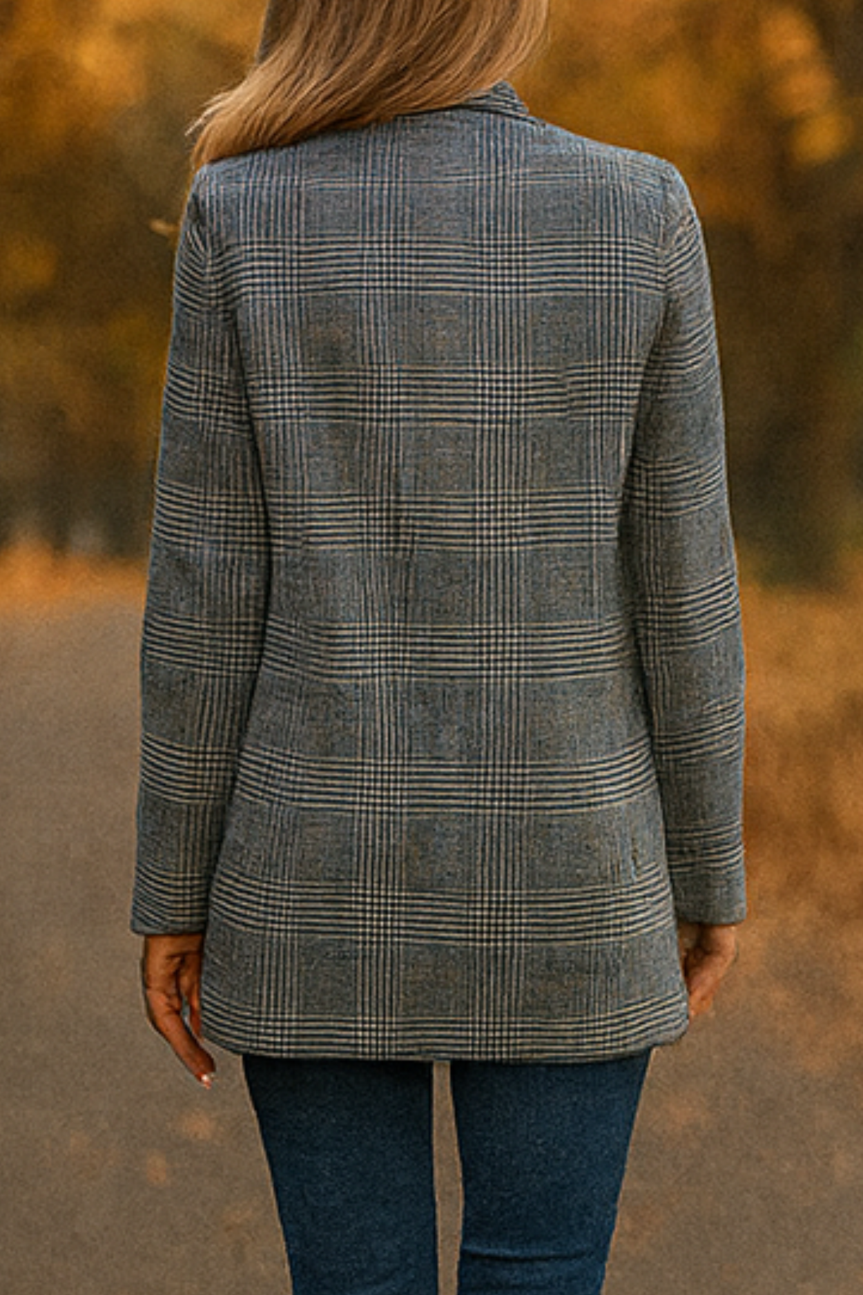 Flora Stilvolle Jacke - Schwarz