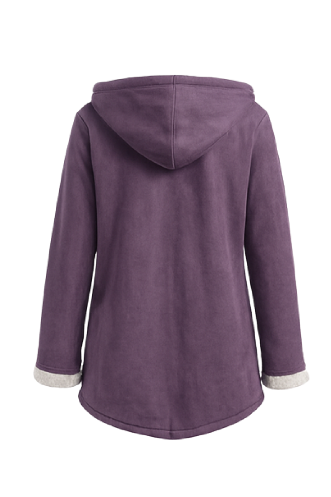 Serena Klassische Fleecejacke - Lila