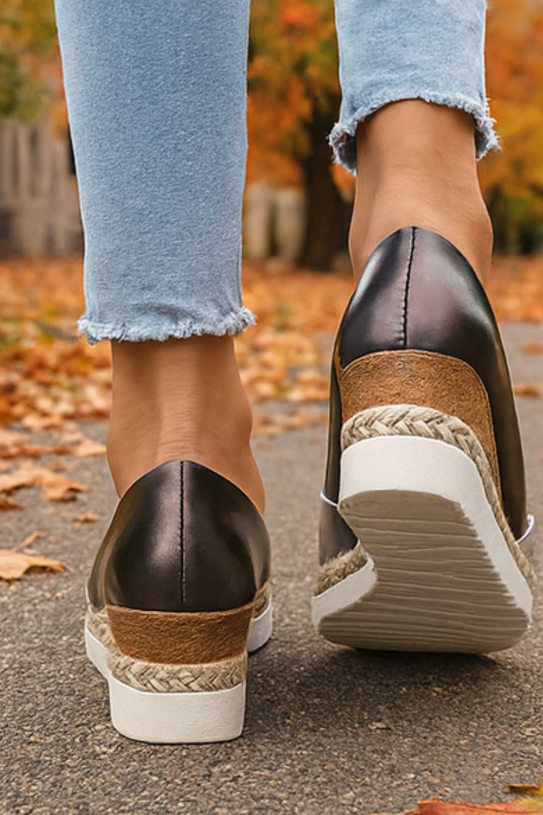 Marta Mokassins - Silber