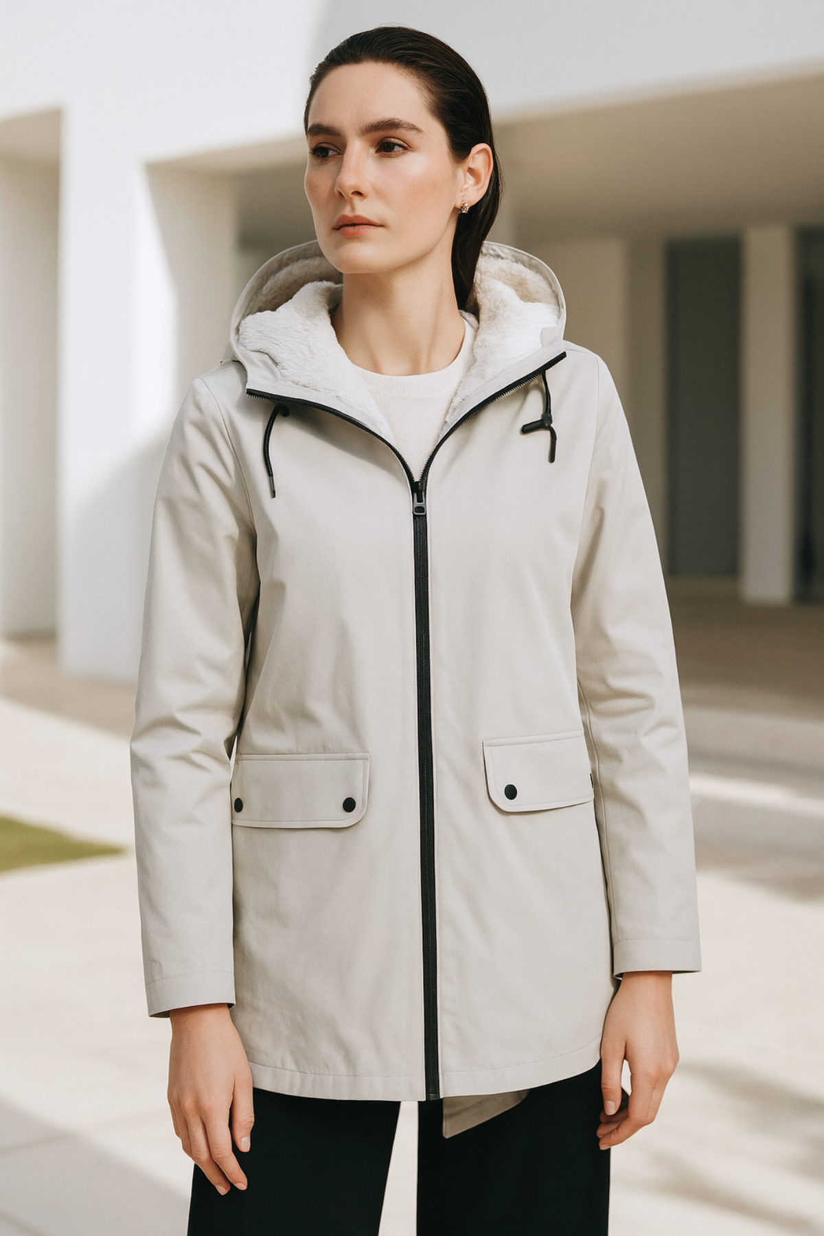 Pauline | Wasserdichte & Winddichte Regenjacke