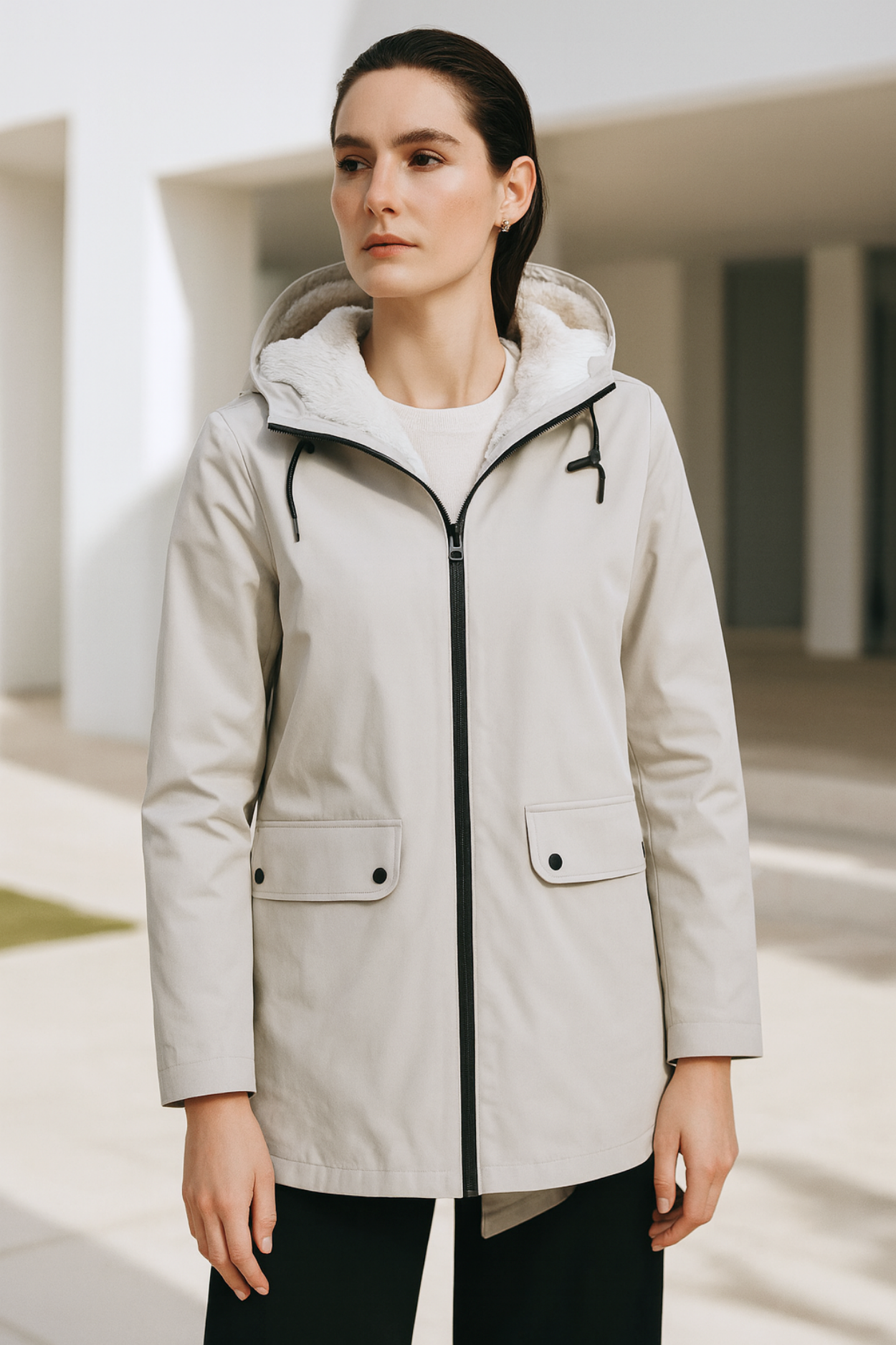 Pauline | Wasserdichte & Winddichte Regenjacke