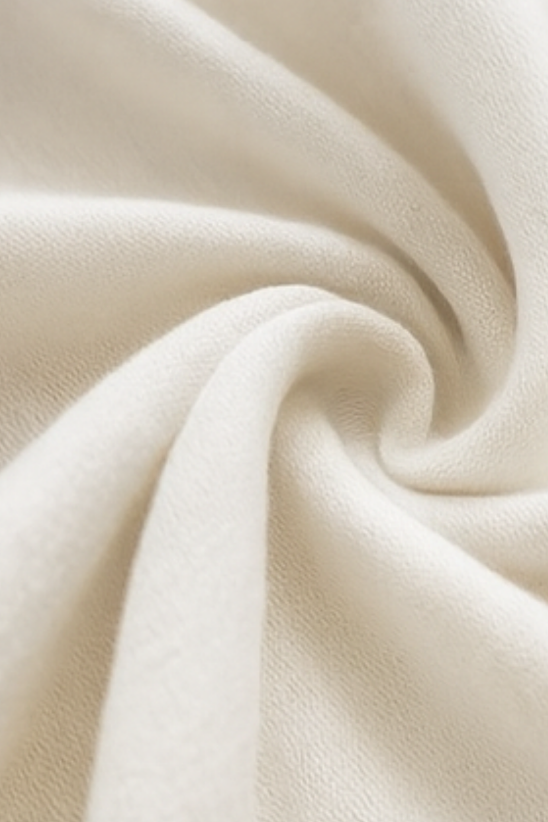 Alie Zweiteiler mit Rundhals & Langarm - Weiß