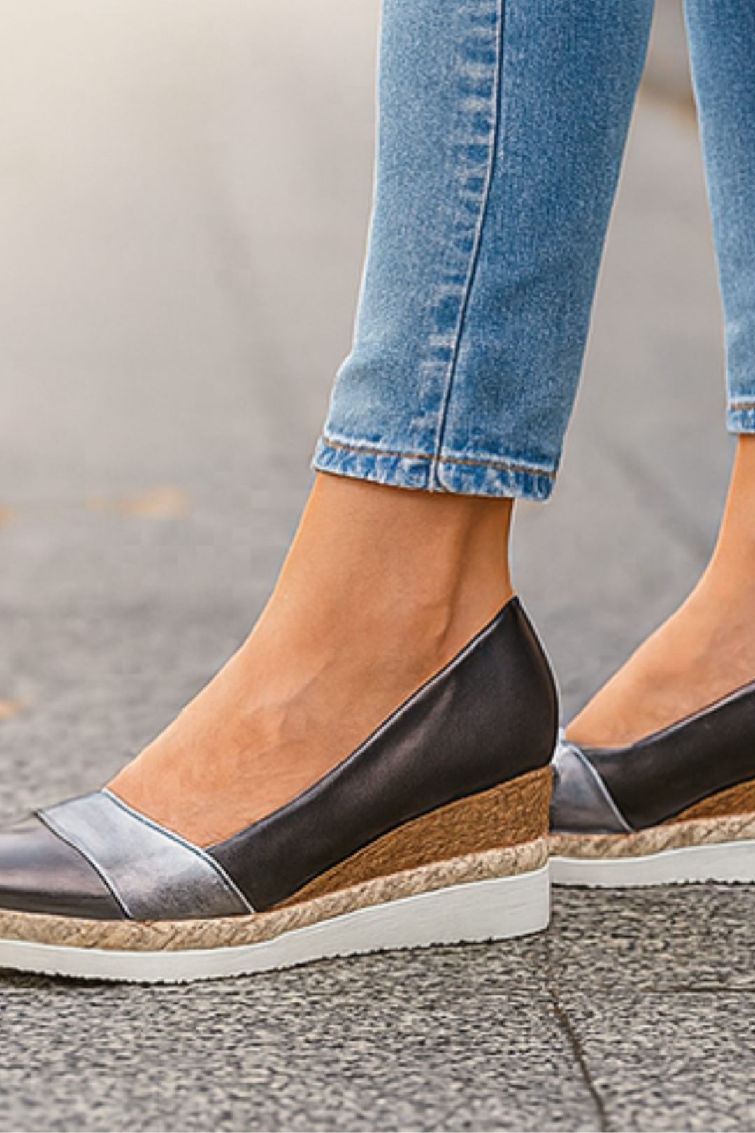 Marta Mokassins - Silber