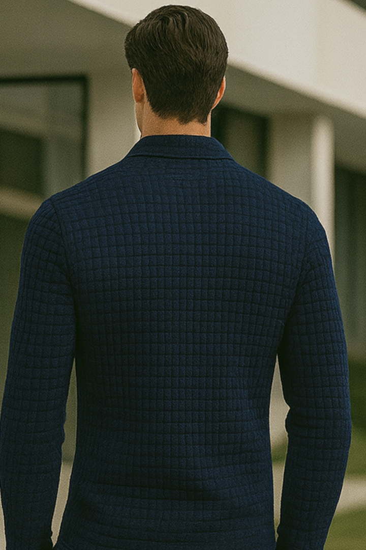 Joven | Polo Shirt mit Rautenmuster