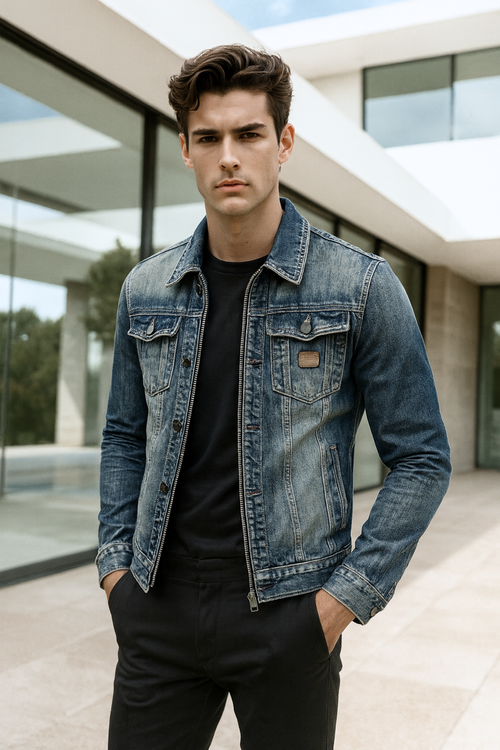 Jonah | Rivet Denim Jacke