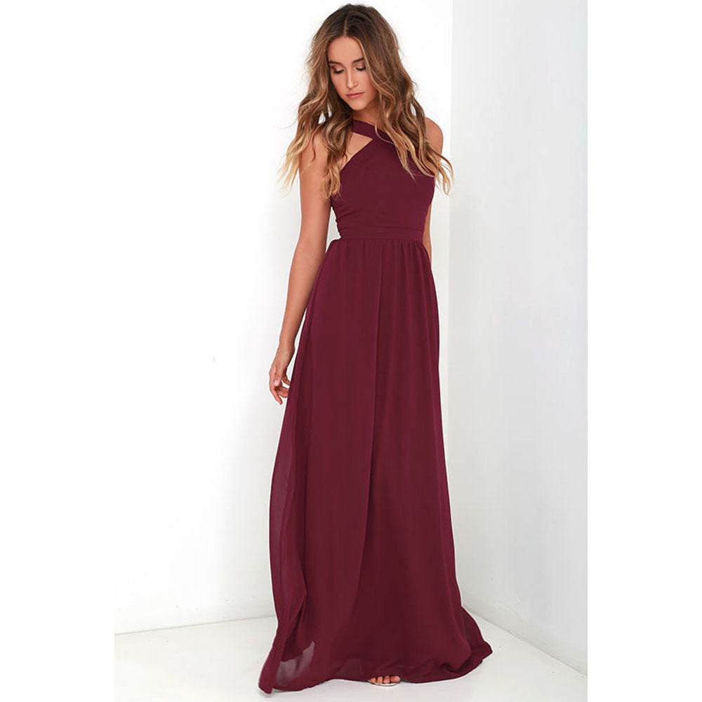 Sara – Weißes Midikleid mit überkreuztem Ausschnitt