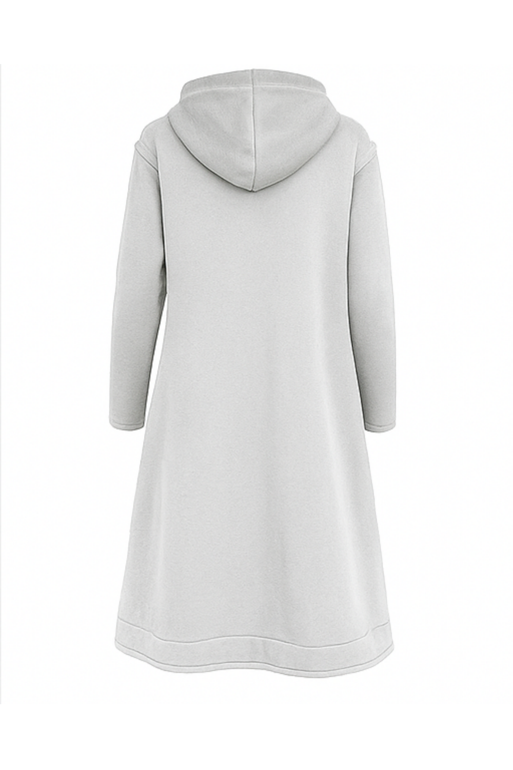 Nana Hoodie mit Reißverschluss | Weiß