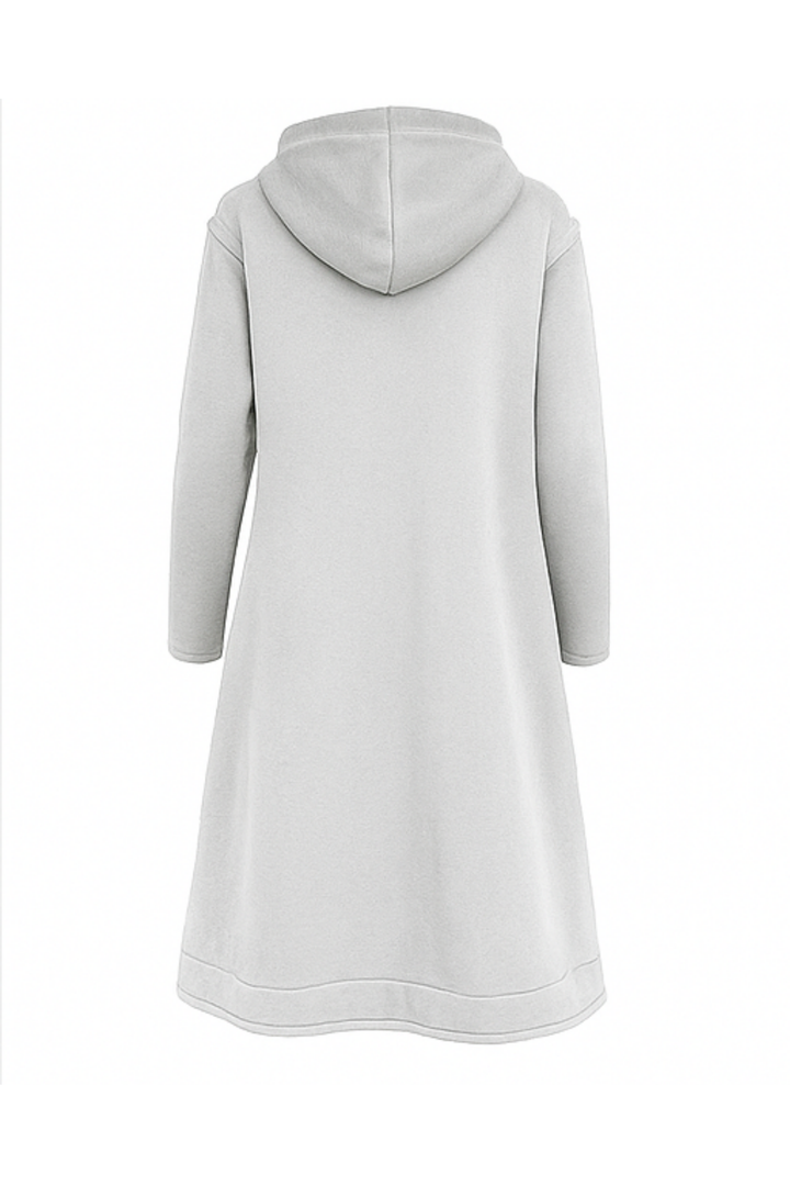 Nana Hoodie mit Reißverschluss - Weiß