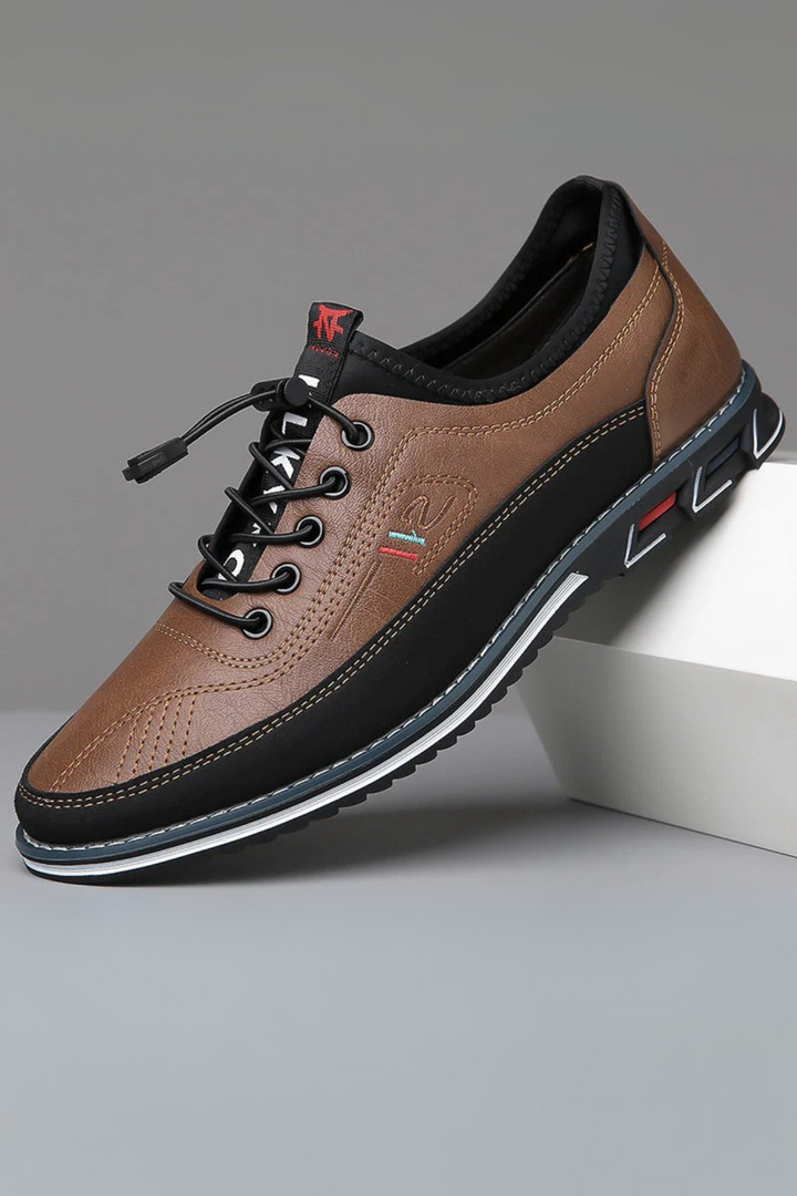 Bertholdt Eleganter Herrenschuh für Alltag & Komfort - Braun