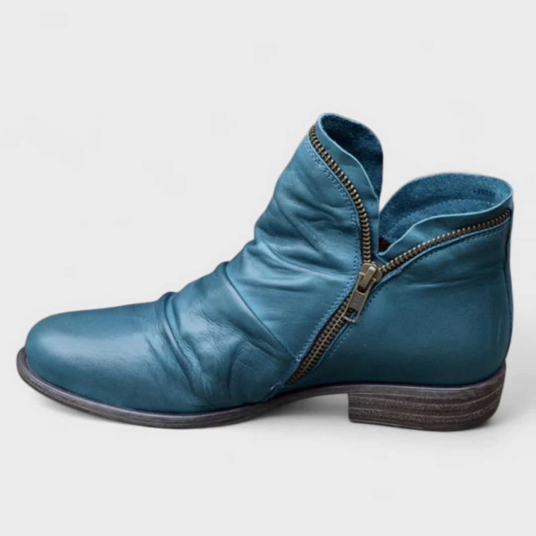Keisha Orthopädische Ankle Boots - Blau