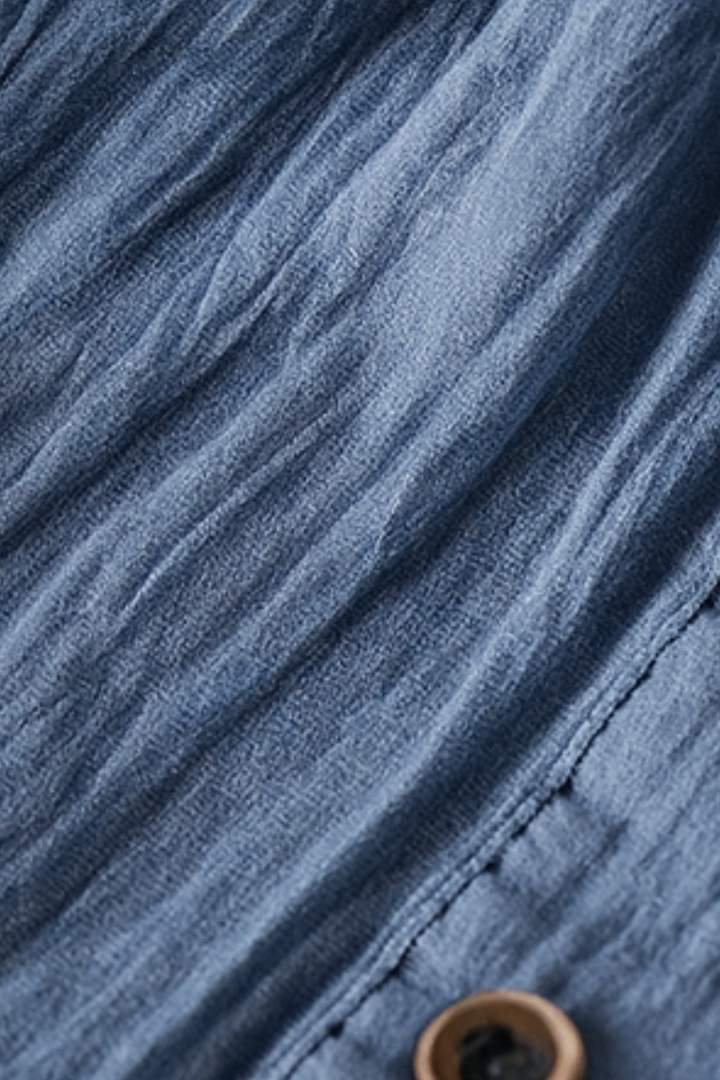 Clifford Leinenhemd - Blau