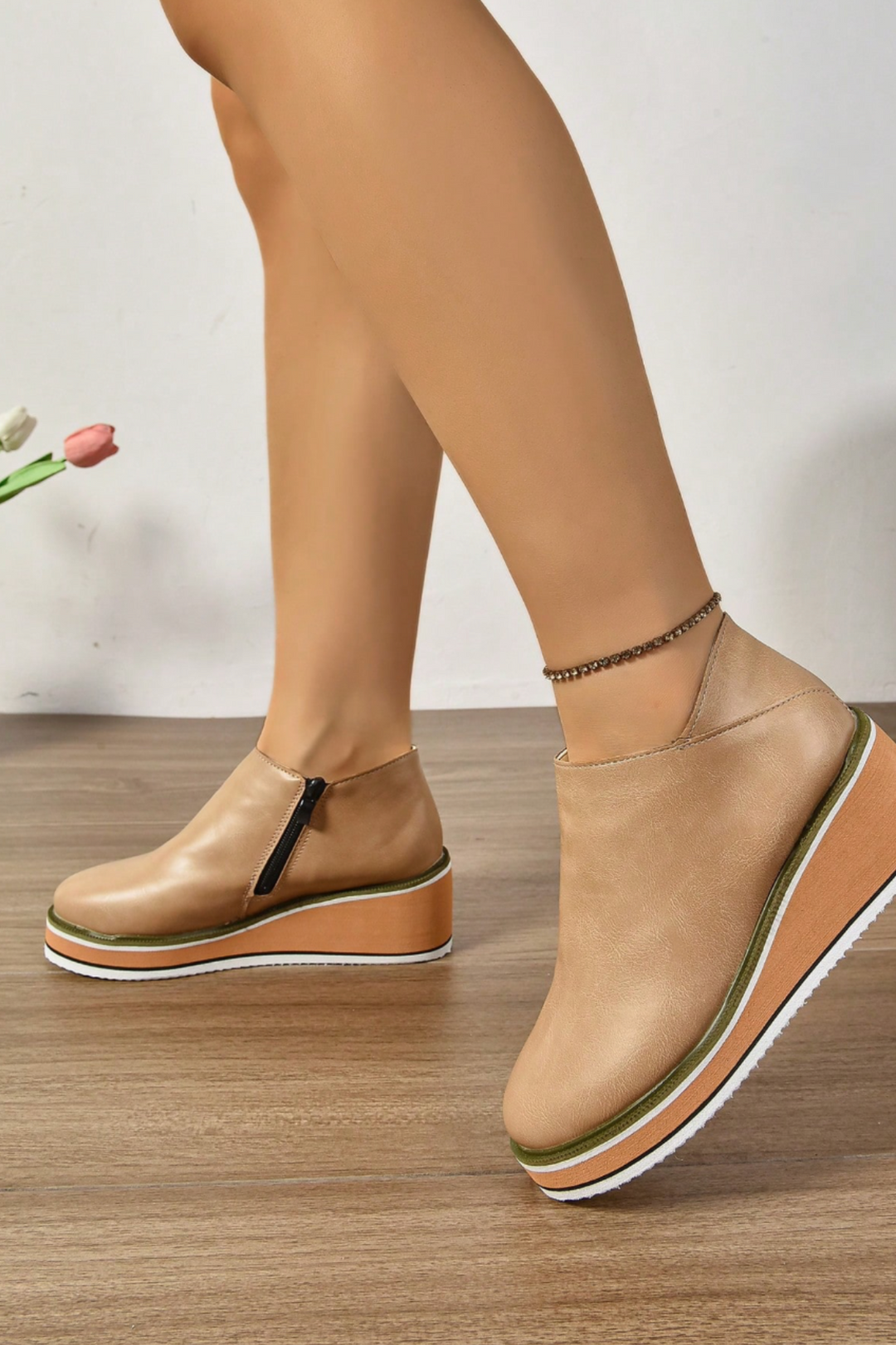 Trinity Stiefel - Beige