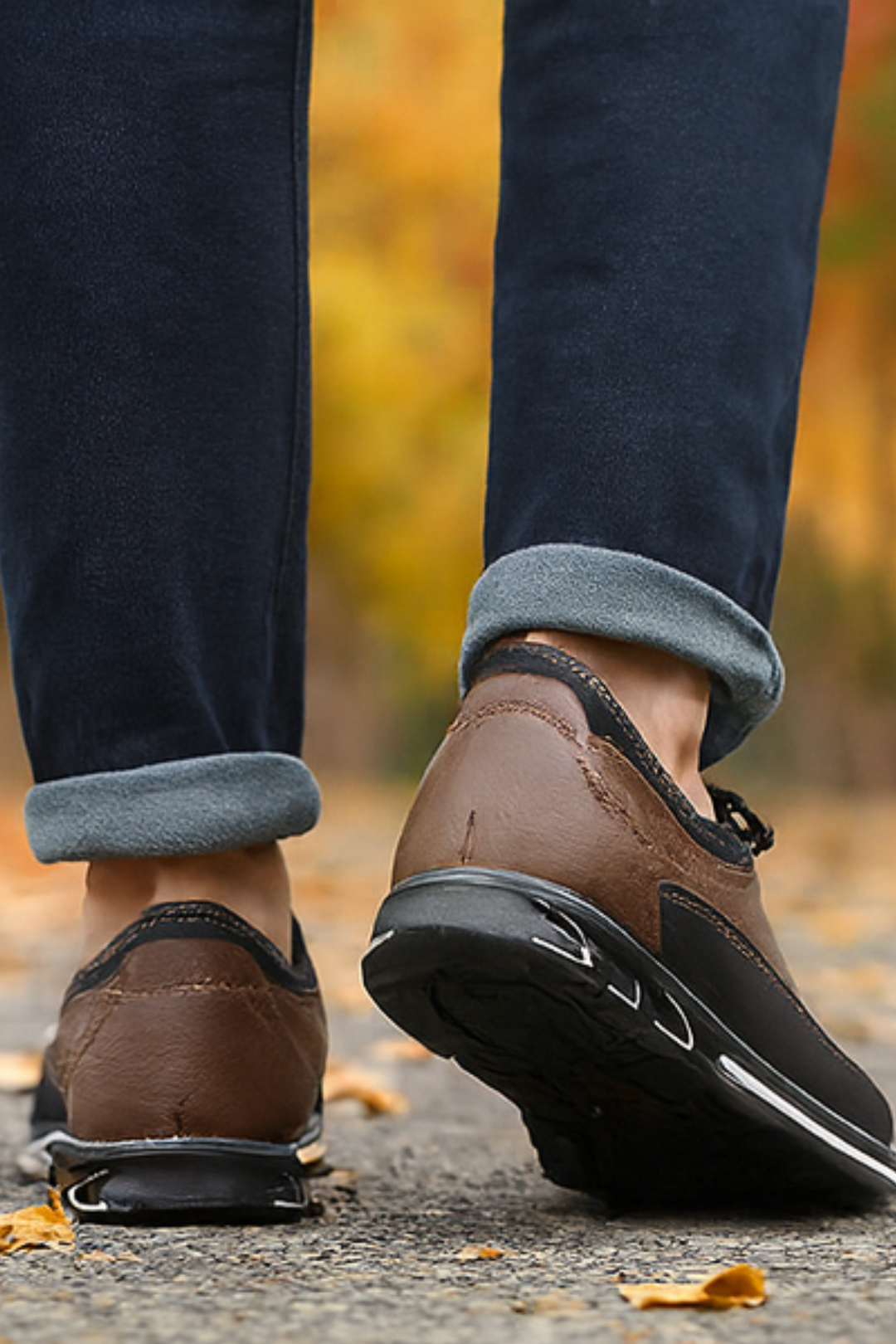 Bertholdt Eleganter Herrenschuh für Alltag & Komfort - Braun