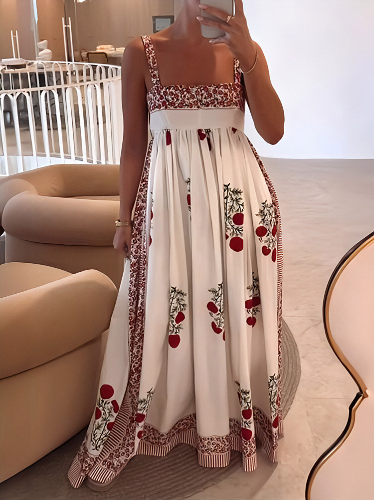 Rosa Printed Maxi Dress
