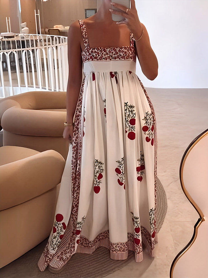 Maggie - Trendiges Maxikleid mit Blumenmuster