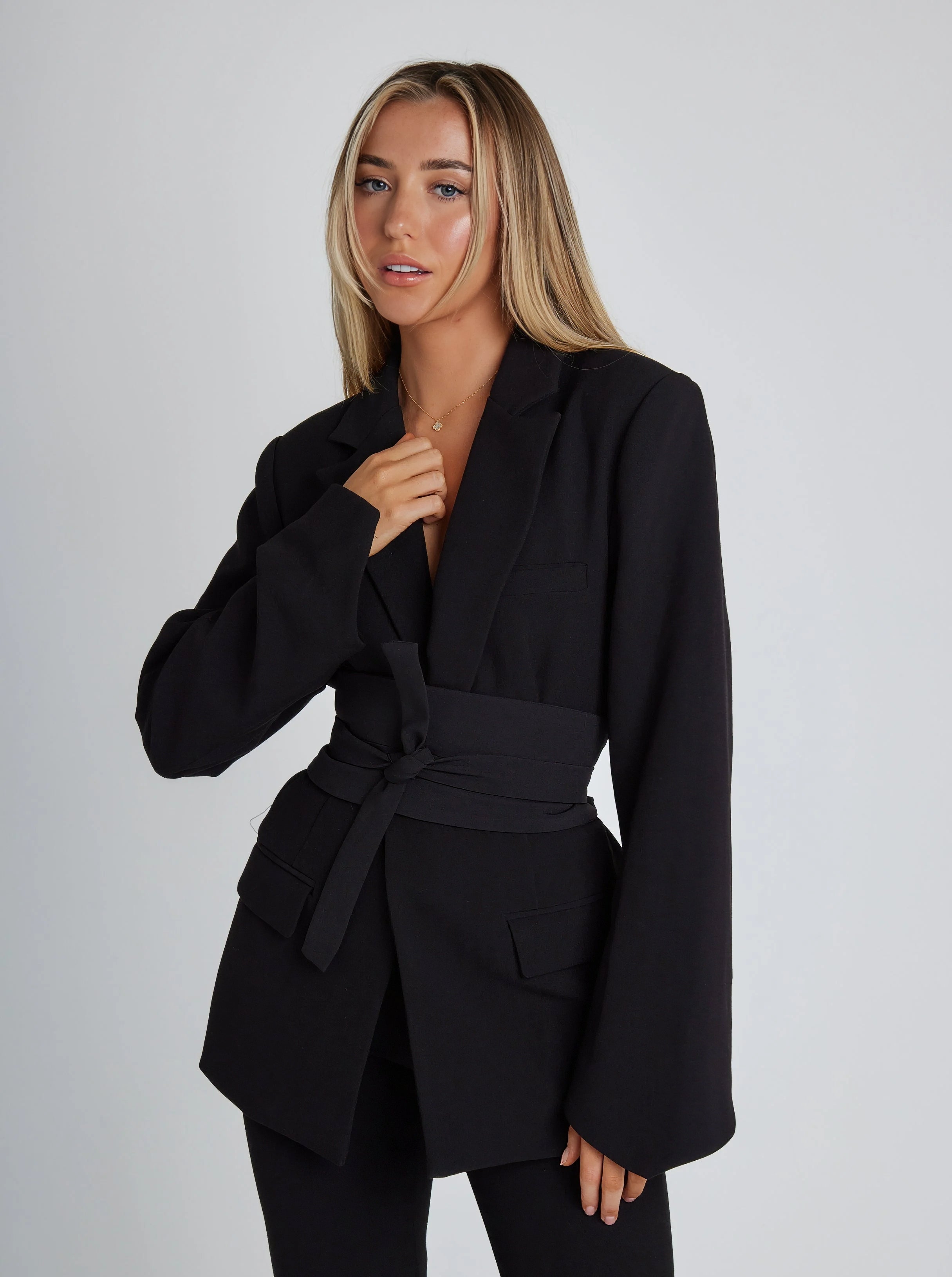 Elena™ | Blazer mit Gürtel