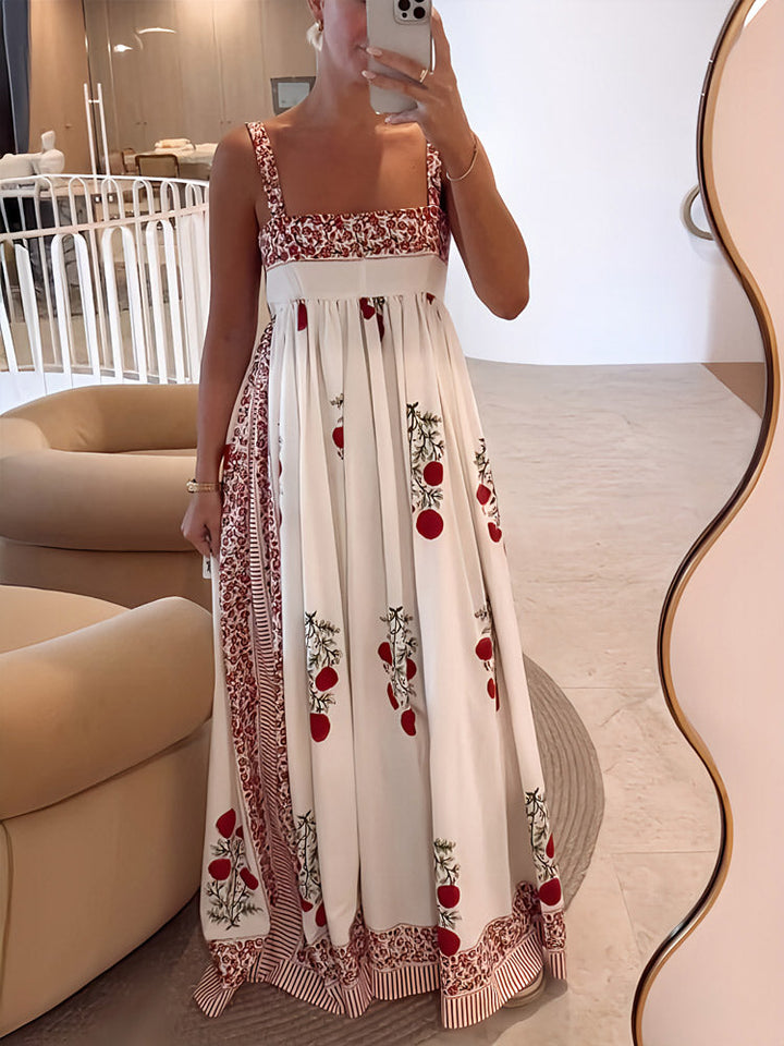 Maggie - Trendiges Maxikleid mit Blumenmuster