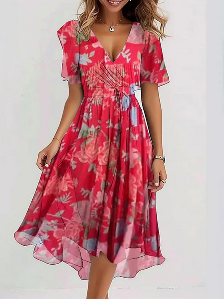Elsinya™ | Bohemian Style Farbverlauf Kleid