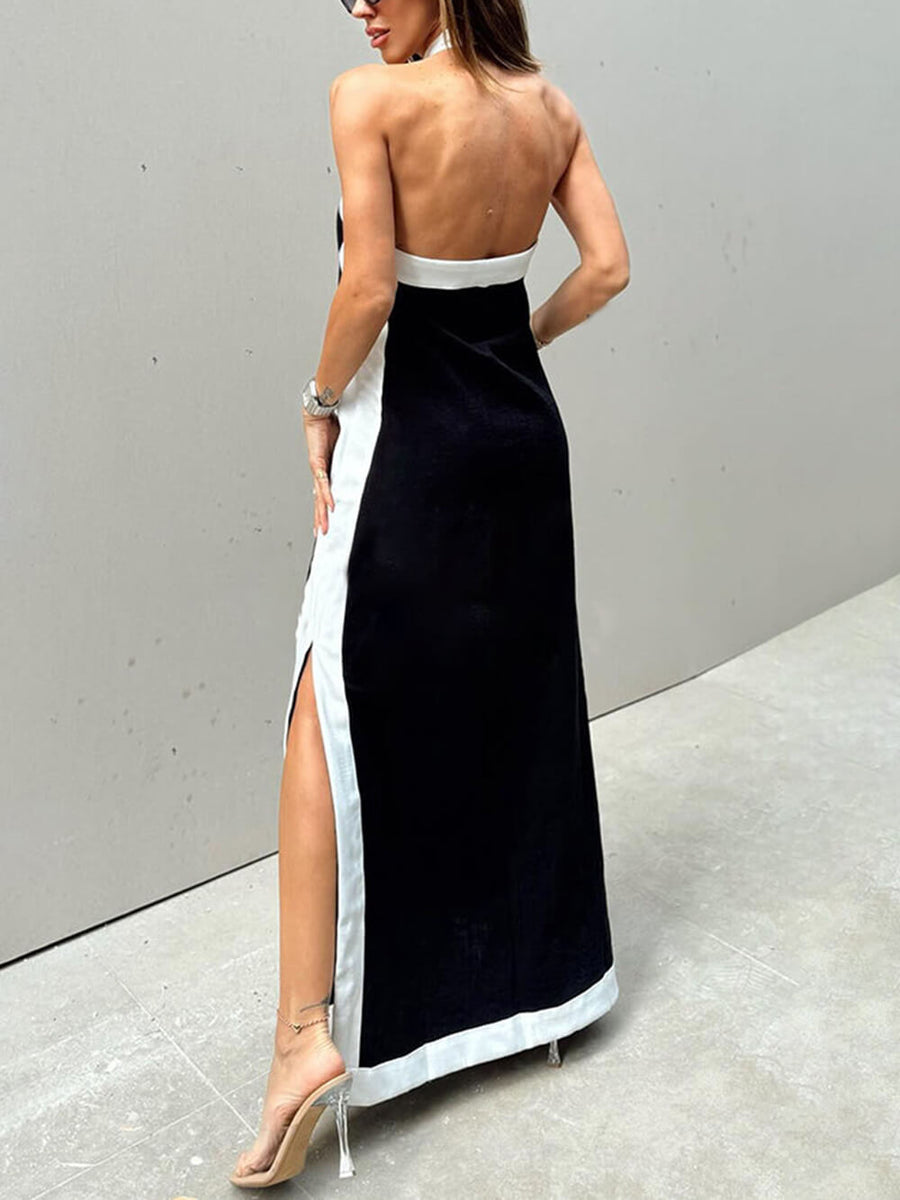 Halterneck Maxi Dress