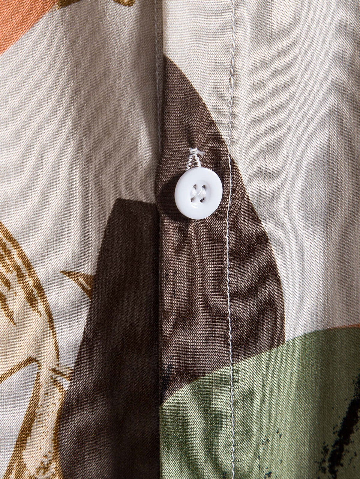 Tropenhemd und strukturierte Baumwollshorts (5")