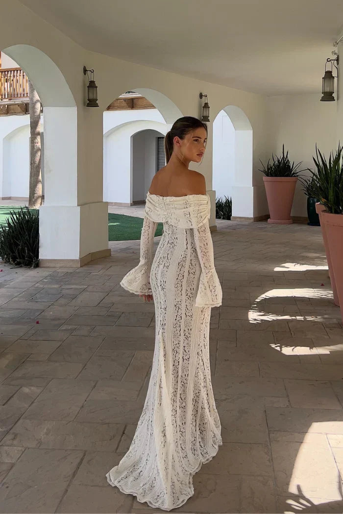 Georgetta | Spitzen-Maxikleid