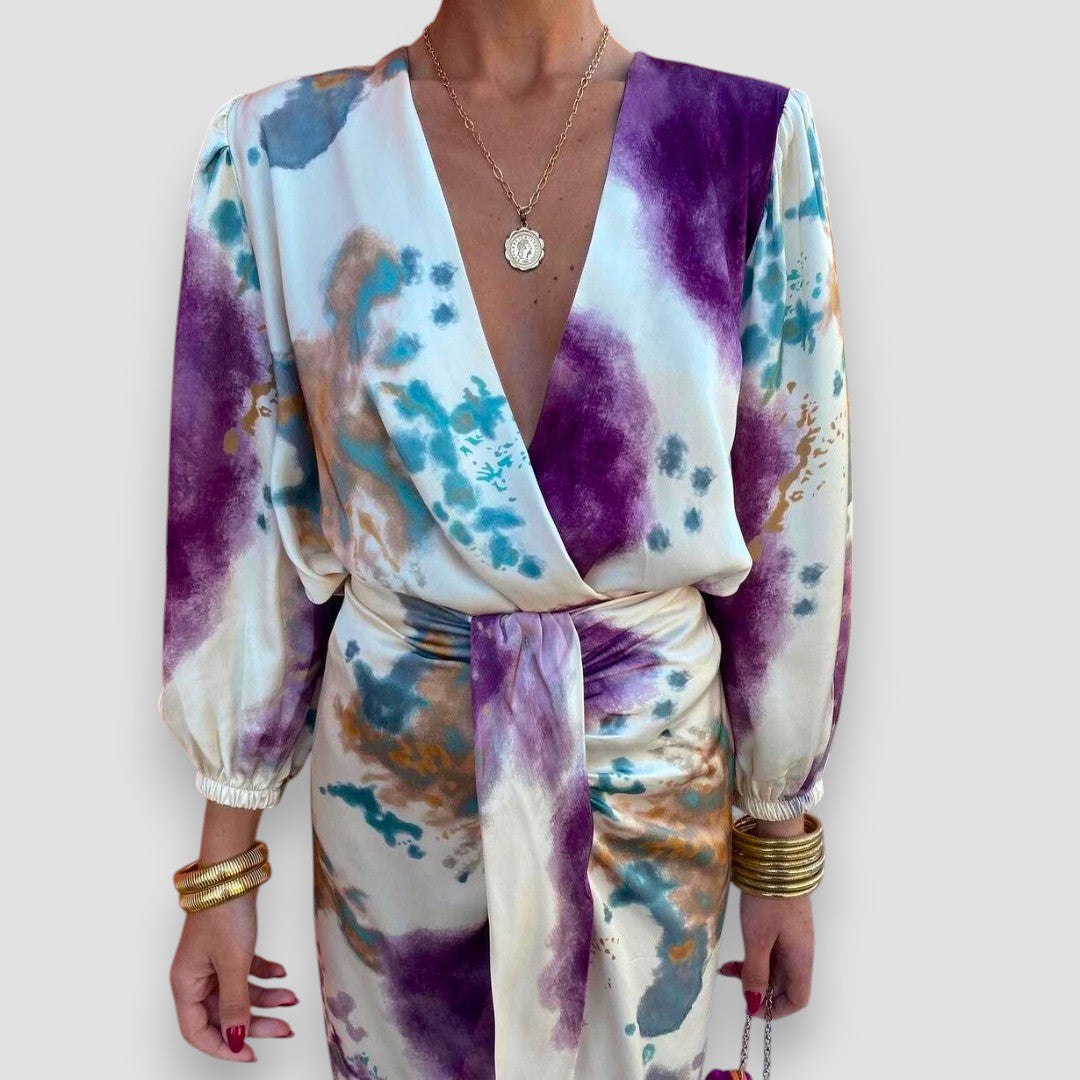 Josephine™ | Raffiniertes V-Front Kleid