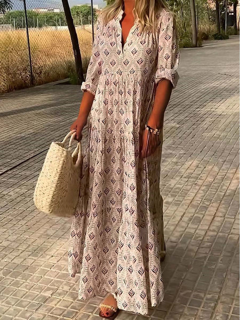 Avrora | Elegantes bodenlanges Kleid