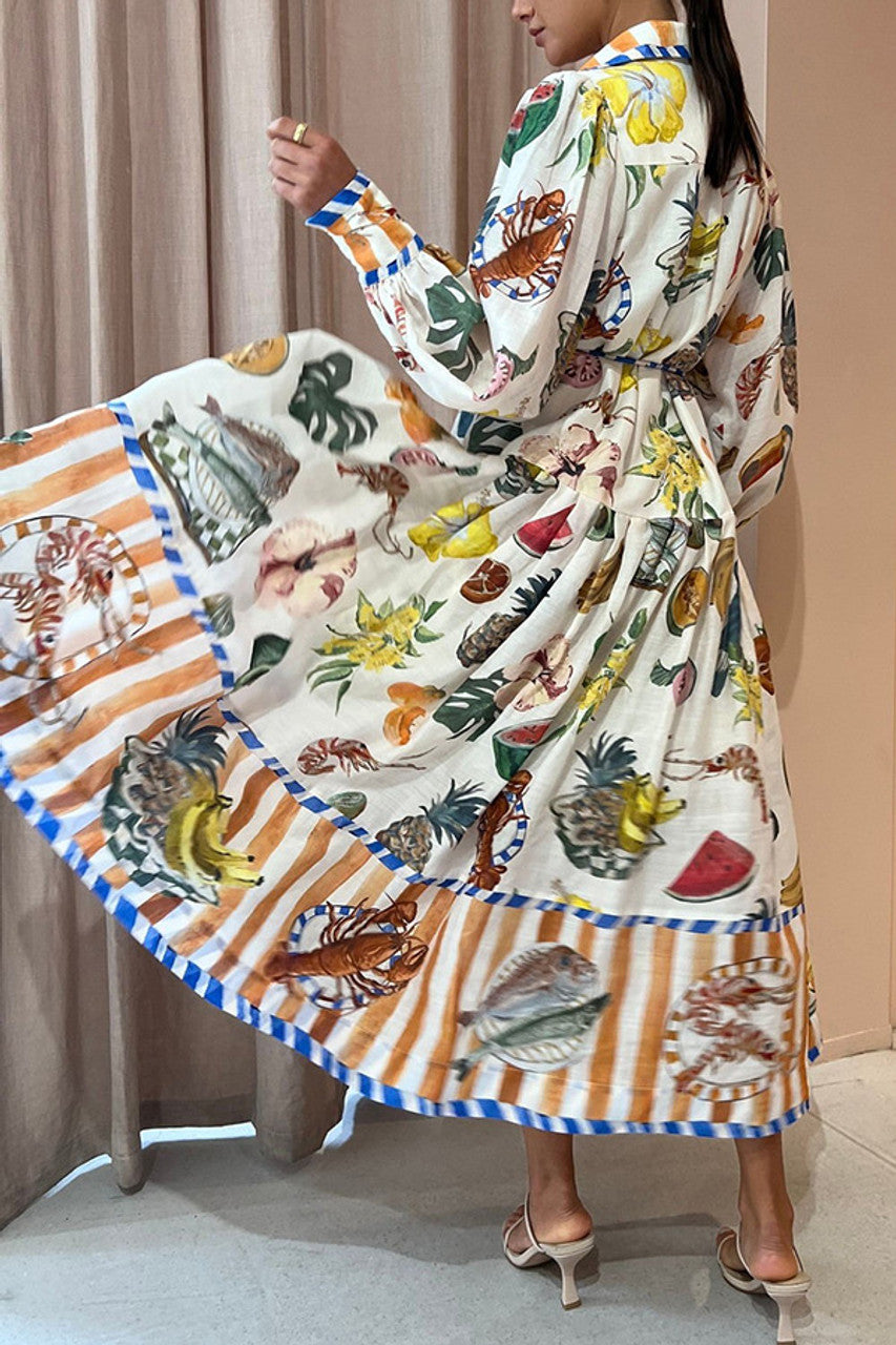Amalfi Breeze Kleid